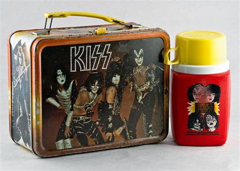 old kiss lunch box metal|Kiss Lunch Box for sale .